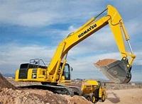 Новый гидравлический гусеничный экскаватор Komatsu