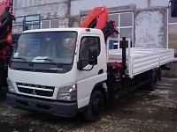 КМУ Palfinger на шасси Mitsubishi Fuso