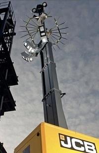 Быстроразвертываемые башни видеонаблюдения для строительных объектов