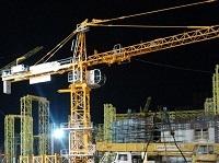 Башенный кран Potain МС 235B строит стадион для Универсиады-2013 в Казани
