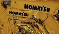 Компания Komatsu ищет объекты приобретения в США и Европе