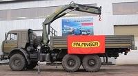 Военная машина с КМУ Palfinger PK 15500 специально для Министерства обороны РФ