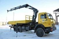 Для компании «Роснефть» смонтировано два грузовых КАМАЗа с КМУ от Hiab