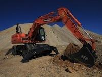 Обновленный колесный экскаватор Doosan