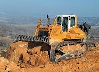 Новый бульдозер Liebherr