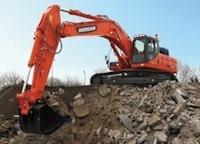 Новый экскаватор Doosan DX