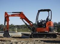 Новые компактные экскаваторы Kubota